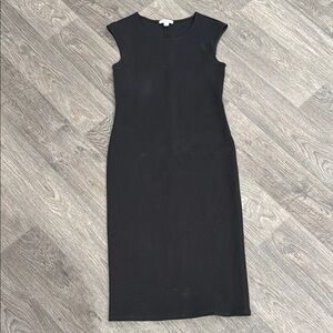 James Perse Black Sleeveless Dress